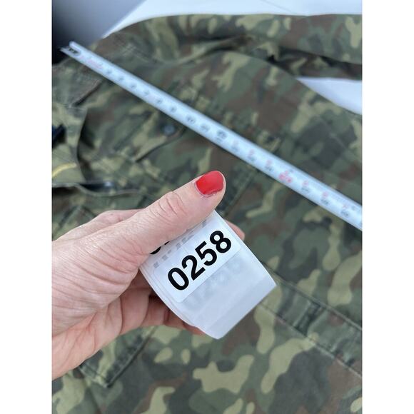 Vtg Y2K American Eagle Women's Camo Embroidered Nah Jacket Size L Broken Heart - Picture 12 of 12